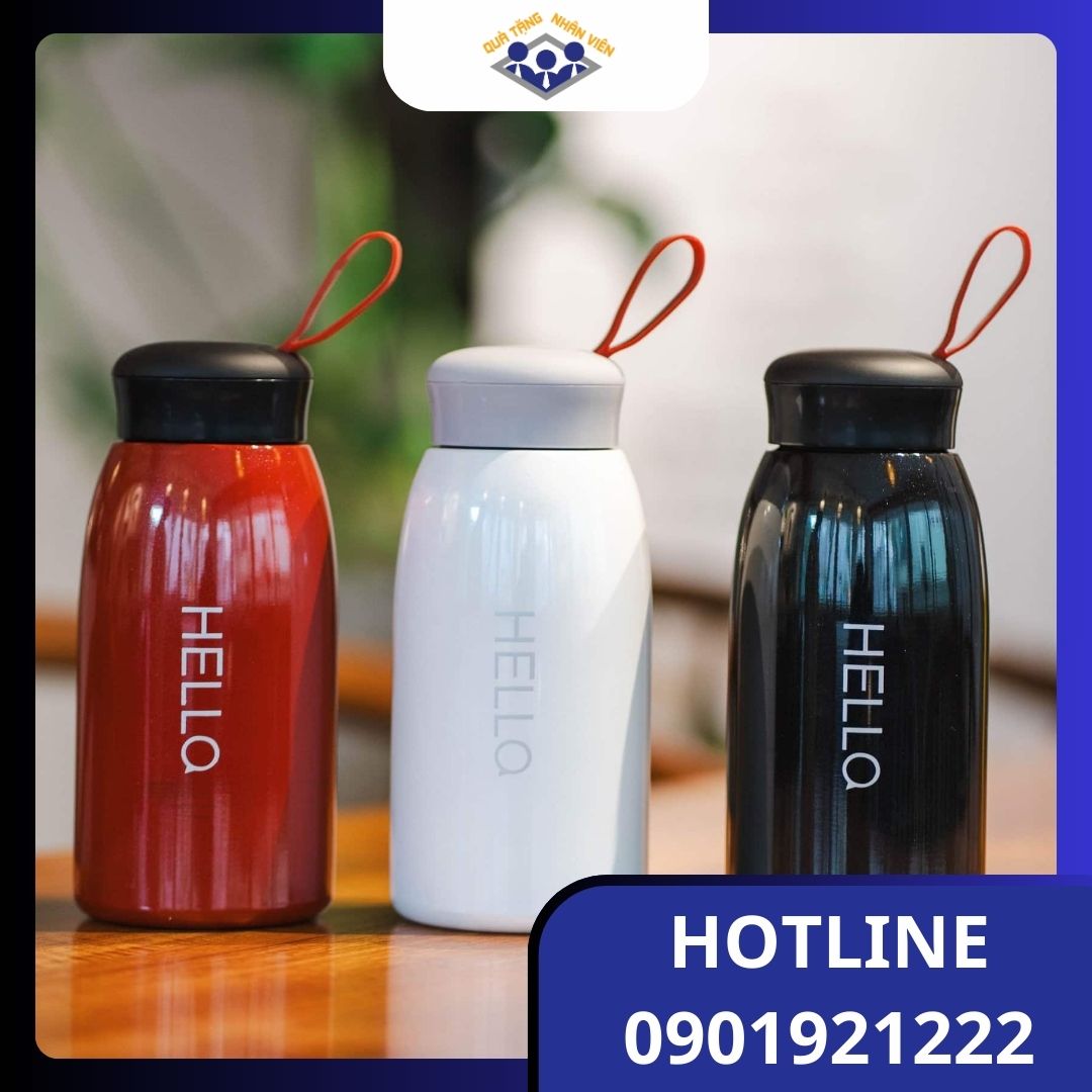 Bình giữ nhiệt hello