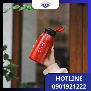 Bình giữ nhiệt hello in logo