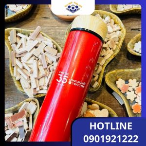 Bình giữ nhiệt nắp vân gỗ