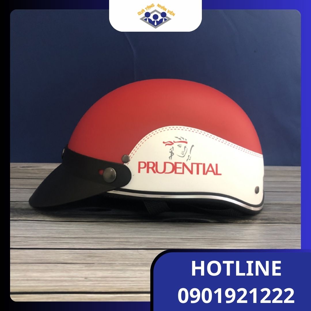 Mũ bảo hiểm in logo