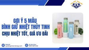 Gợi Ý 5 Mẫu Bình Giữ Nhiệt Thủy Tinh Chịu Nhiệt Tốt, Giá Ưu Đãi