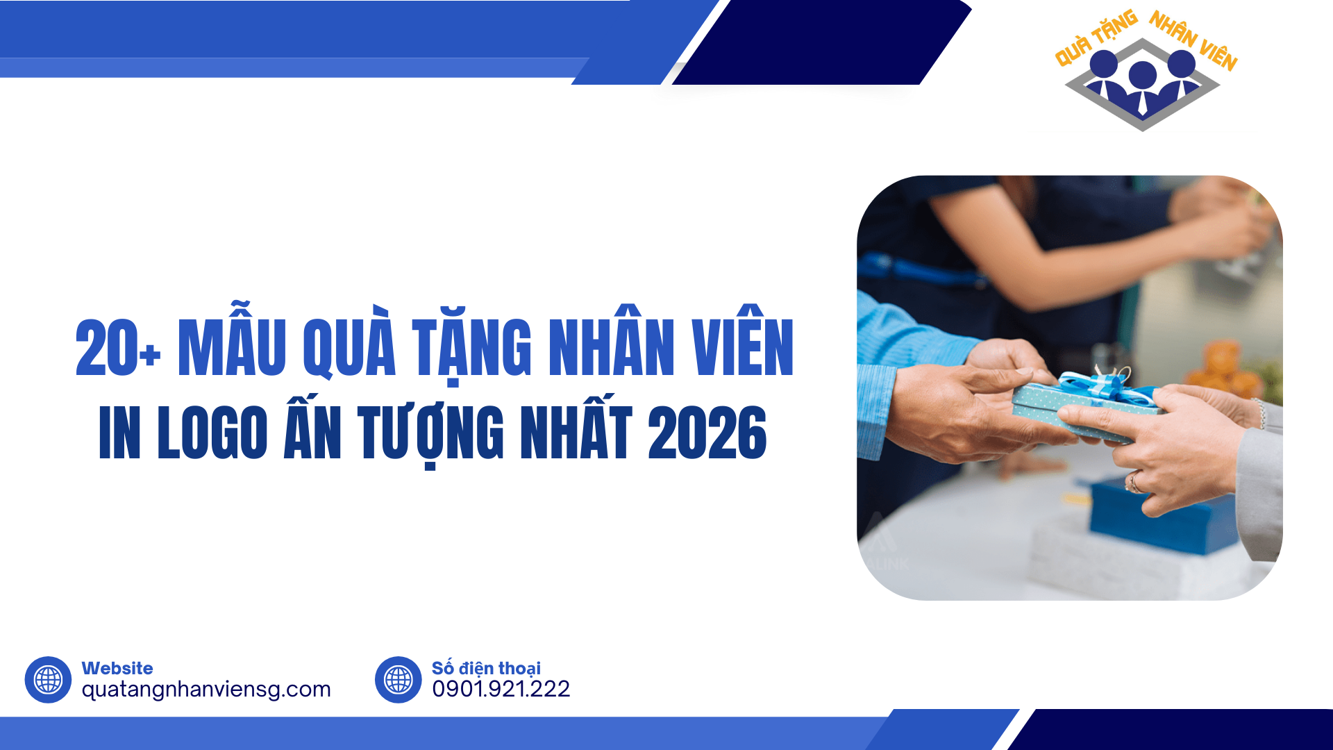 20+ Mẫu Quà Tặng Nhân Viên In Logo Ấn Tượng Nhất 2026