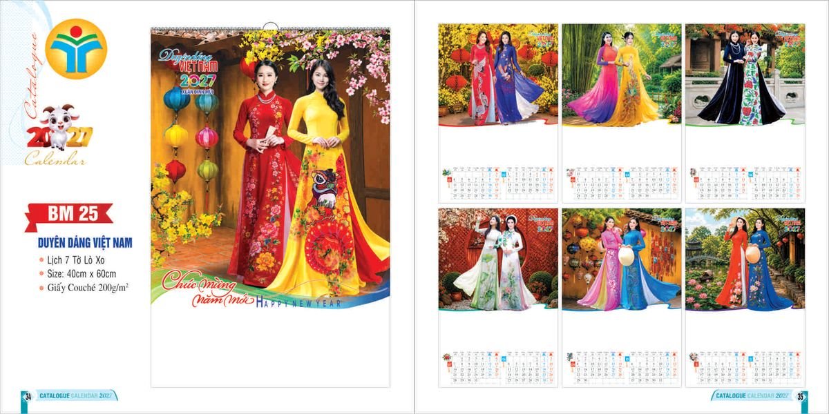 Lịch Để Bàn 2027 Bình Minh BM17 Quà Tết Tri Ân Cán Bộ Nhân Viên Lịch Để Bàn 2027 Bình Minh BM17 Quà Tết Tri Ân Cán Bộ Nhân Viên
