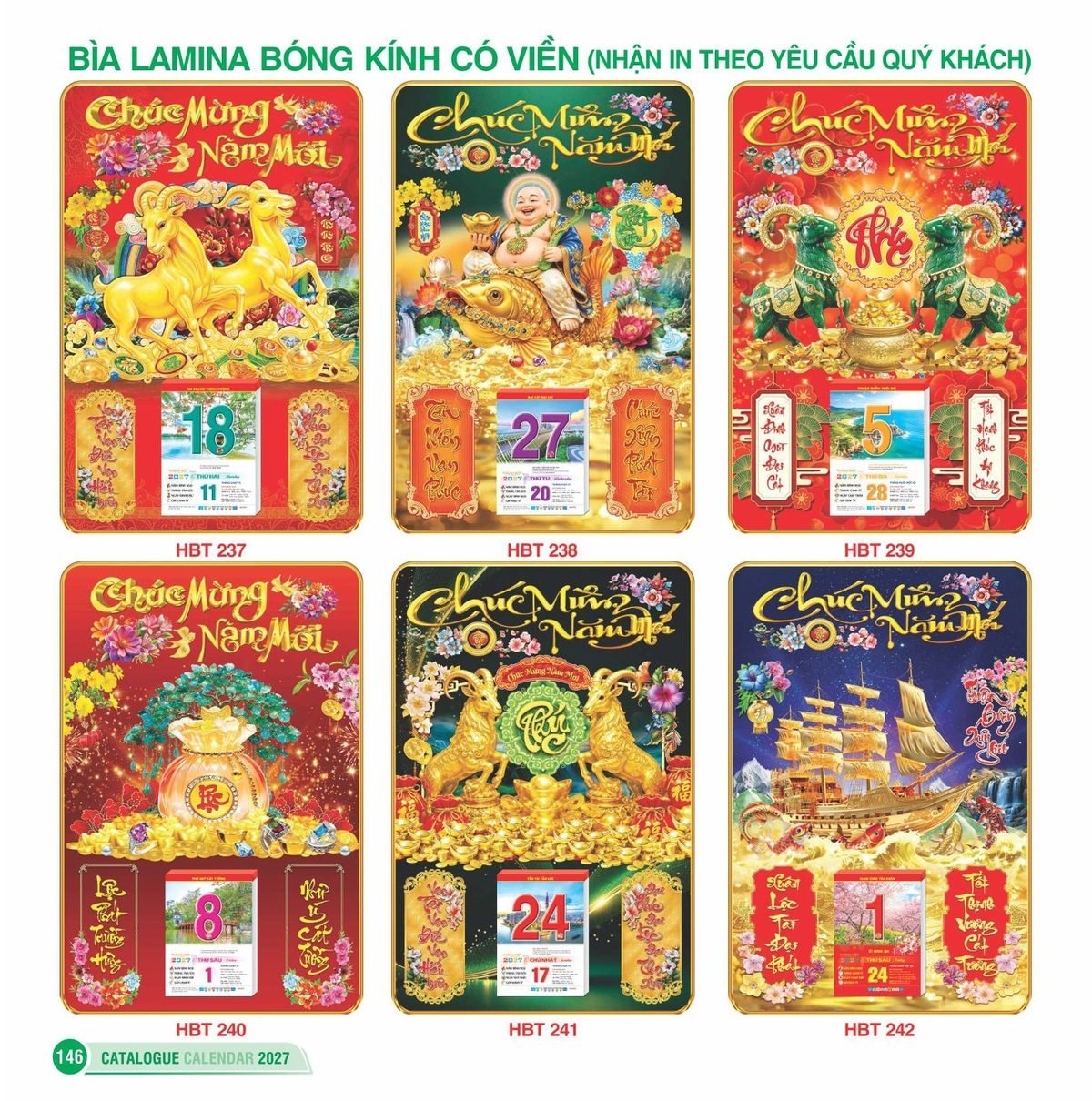 Lịch Bìa Treo 2027 HBT Mẫu HBT248 (29 x 41 cm) Quà Tết Tri Ân Cán Bộ Nhân Viên Lịch Bìa Treo 2027 HBT Mẫu HBT248 (29 x 41 cm) Quà Tết Tri Ân Cán Bộ Nhân Viên in logo doanh nghiệp quà tặng Tết tại Quà Tặng Nhân Viên SG