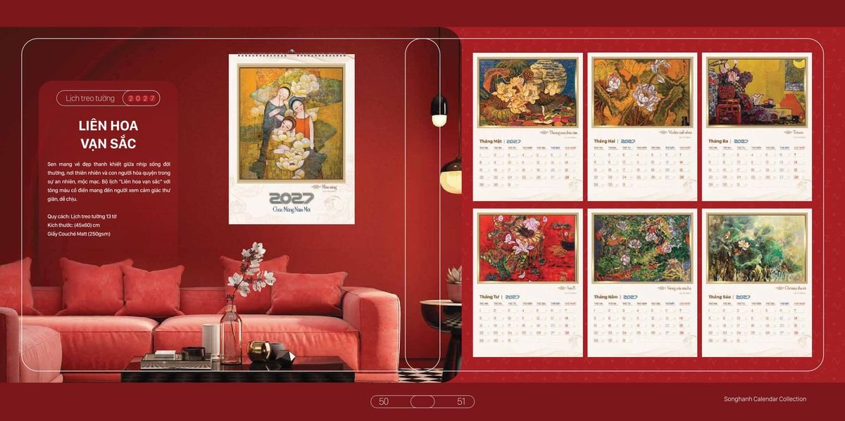 Lịch Bloc Cao Cấp SH 2027 SH20 Quà Tết Tri Ân Cán Bộ Nhân Viên Lịch Bloc Cao Cấp SH 2027 SH20 Quà Tết Tri Ân Cán Bộ Nhân Viên