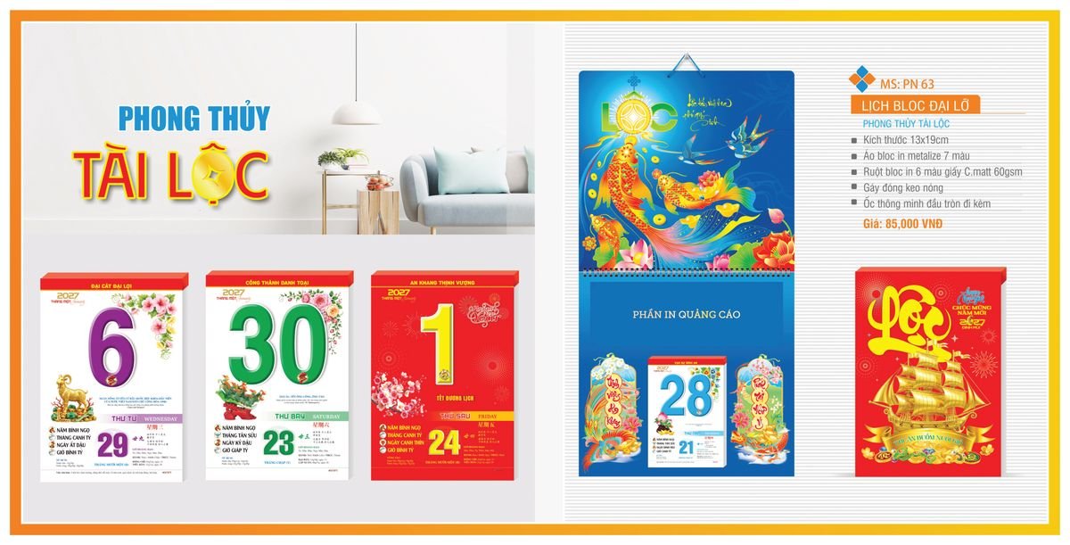Lịch Bloc TPN 2027 TPNBLOC70 Quà Tết Tri Ân Cán Bộ Nhân Viên Lịch Bloc TPN 2027 TPNBLOC70 Quà Tết Tri Ân Cán Bộ Nhân Viên