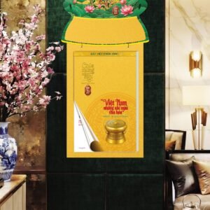 Lịch Bloc 2027 VHVN Mẫu VHVN 02 (29 x 41 cm) Quà Tết Tri Ân Cán Bộ Nhân Viên in logo - Quà Tặng Nhân Viên Sài Gòn